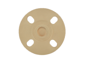 Flange (End Cap open with rubber gasket)