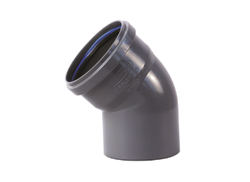 Bend 45 Degrees - An uPVC SWR pipe fitting from Ashirvad 