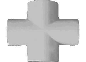 UPVC Cross Tee