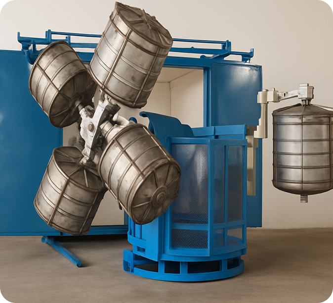 Biaxial Roto-Molding